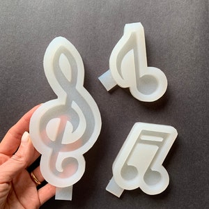 Music Notes Mold, Musical Notes Mold - Etsy