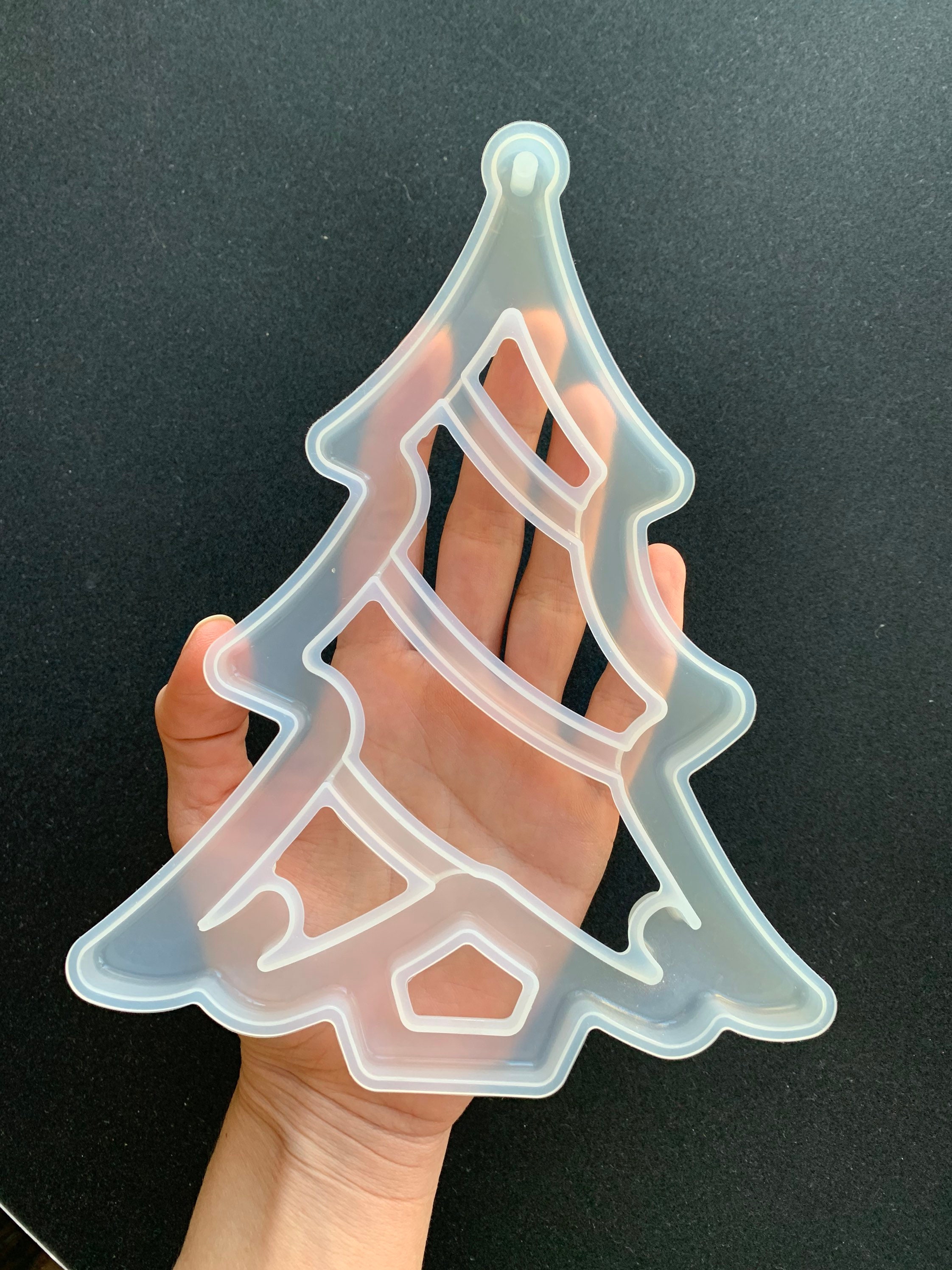 Christmas Tree Silicone Mold Resin Mold Christmas Mould Etsy