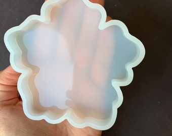 Flower Silicone Mold: Resin Coaster, DIY Craft