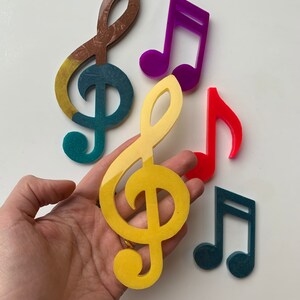 Music Notes Mold, Musical Notes Mold - Etsy