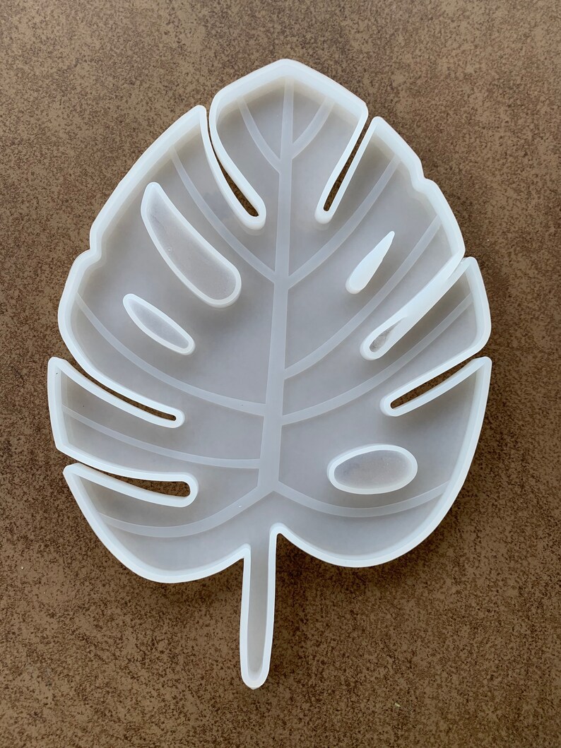 Silicone Monstera Leaf Mold Monstera Leaf Resin Mold Epoxy Etsy
