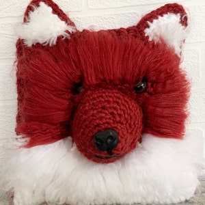 Fox tea cosy crochet pattern