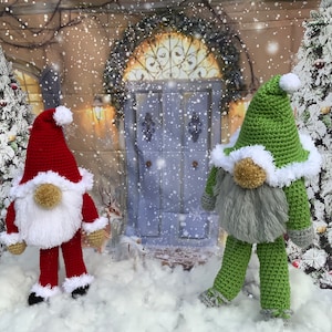 Large Nordic Gonk crochet pattern, stands 27” tall