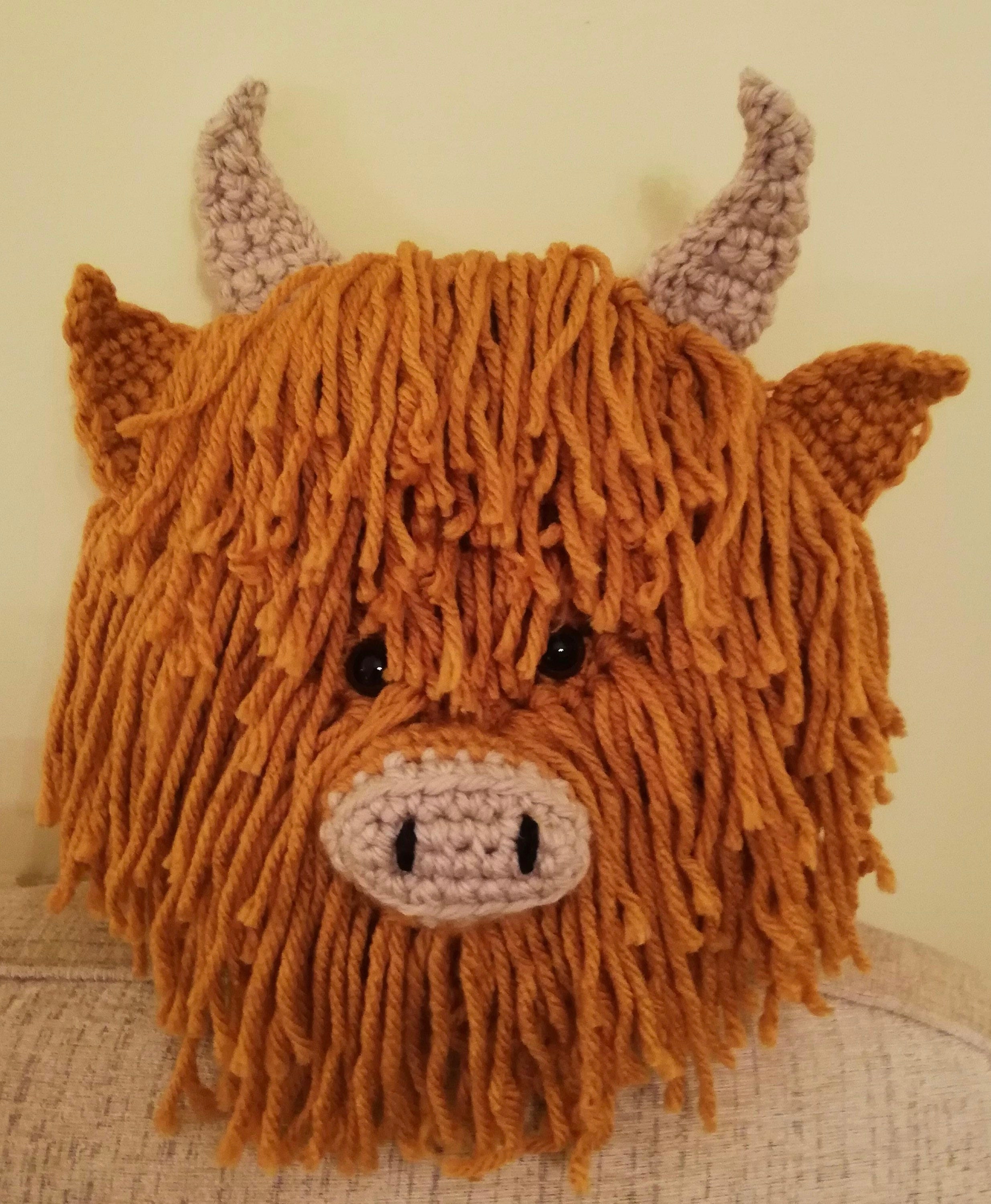  Beginner Cow Ball Crochet Kit - Easy Crochet Starter