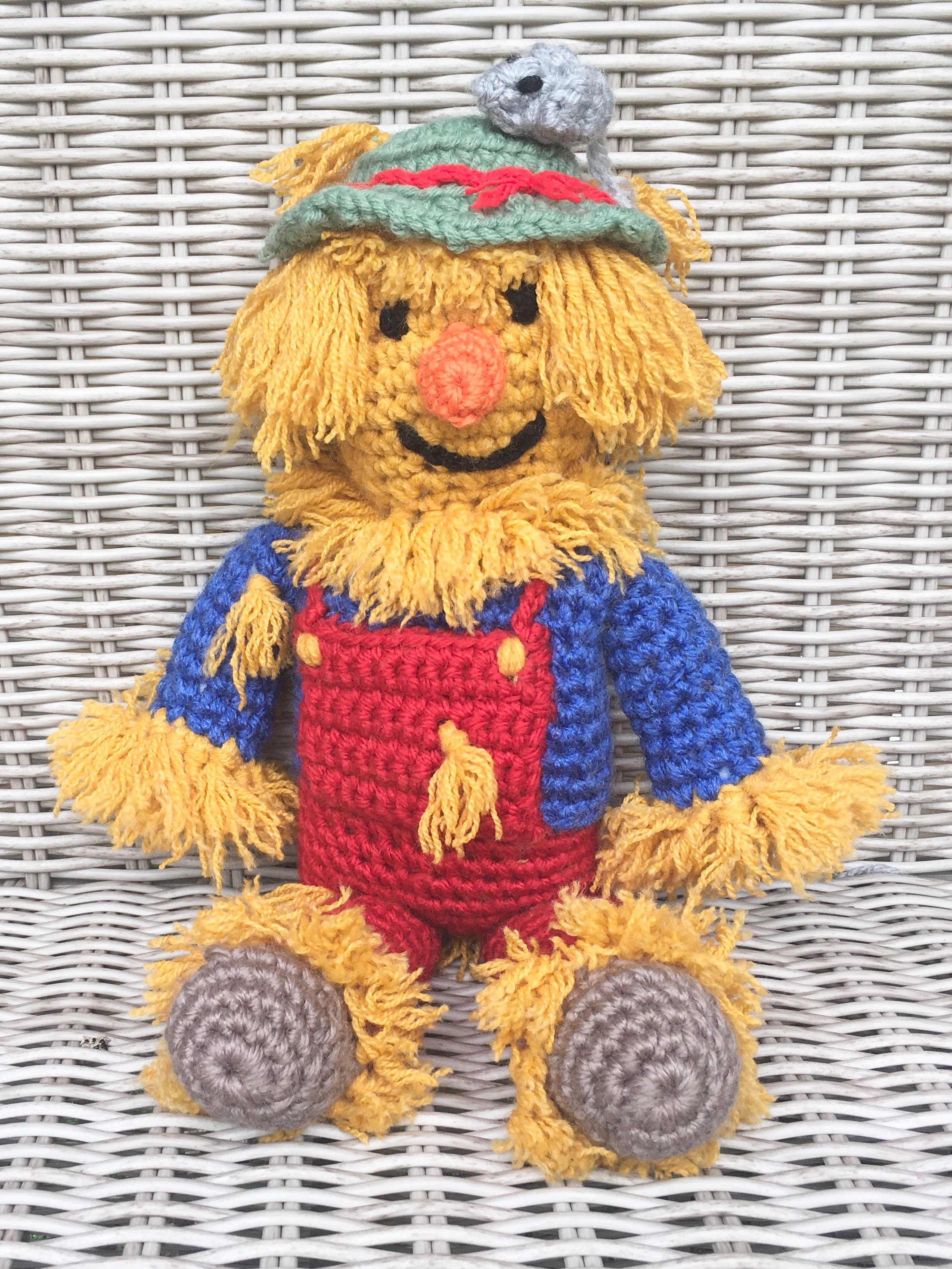 Large Scarecrow Crochet Kit. to Include Pattern All Yarn Etsy Canada
