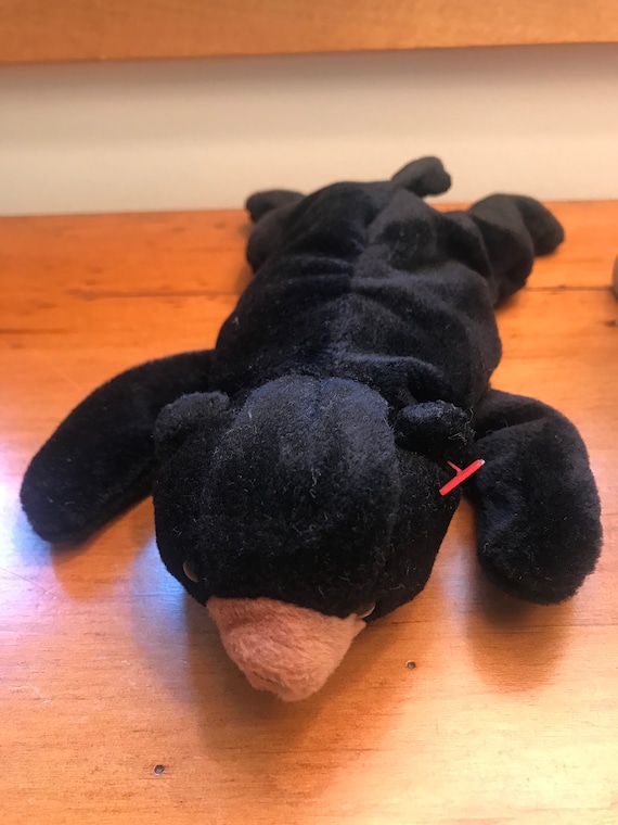 blackie beanie baby