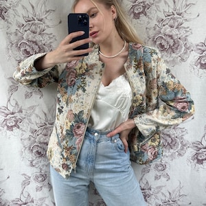 Ladies floral jackets uk hotsell