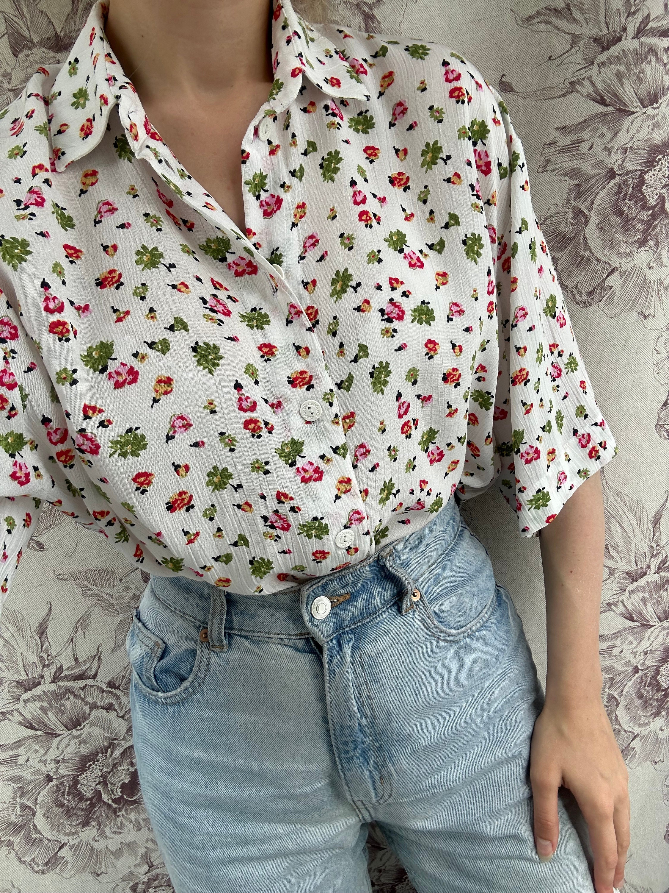 Zeagoo Chemise boutonnée à manches longues pour femme - Haut habillé