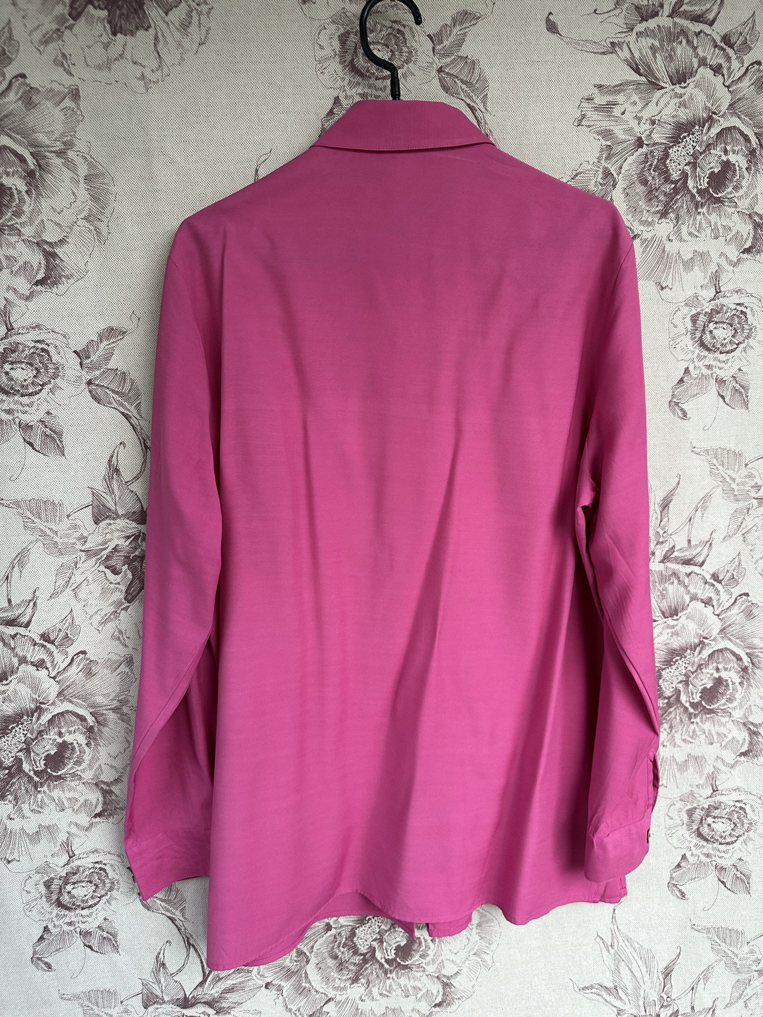 トップス RIKO Barbie blouse Vintage Barbie Pink Shirt With Mirrored Details, Unique