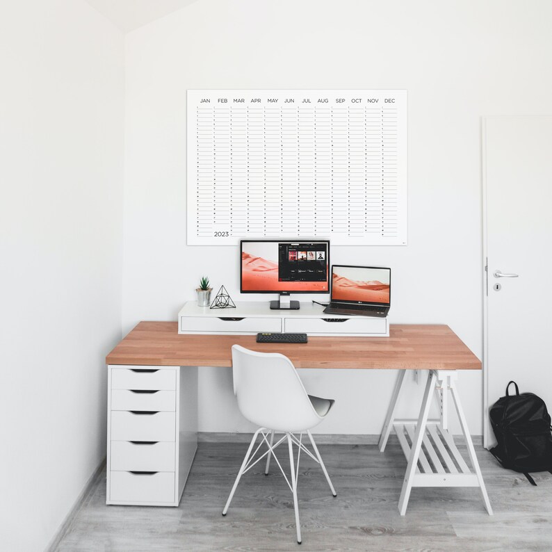 Wall Planner 2023 A0 Wall Planner Modern Wall Planner Etsy Australia