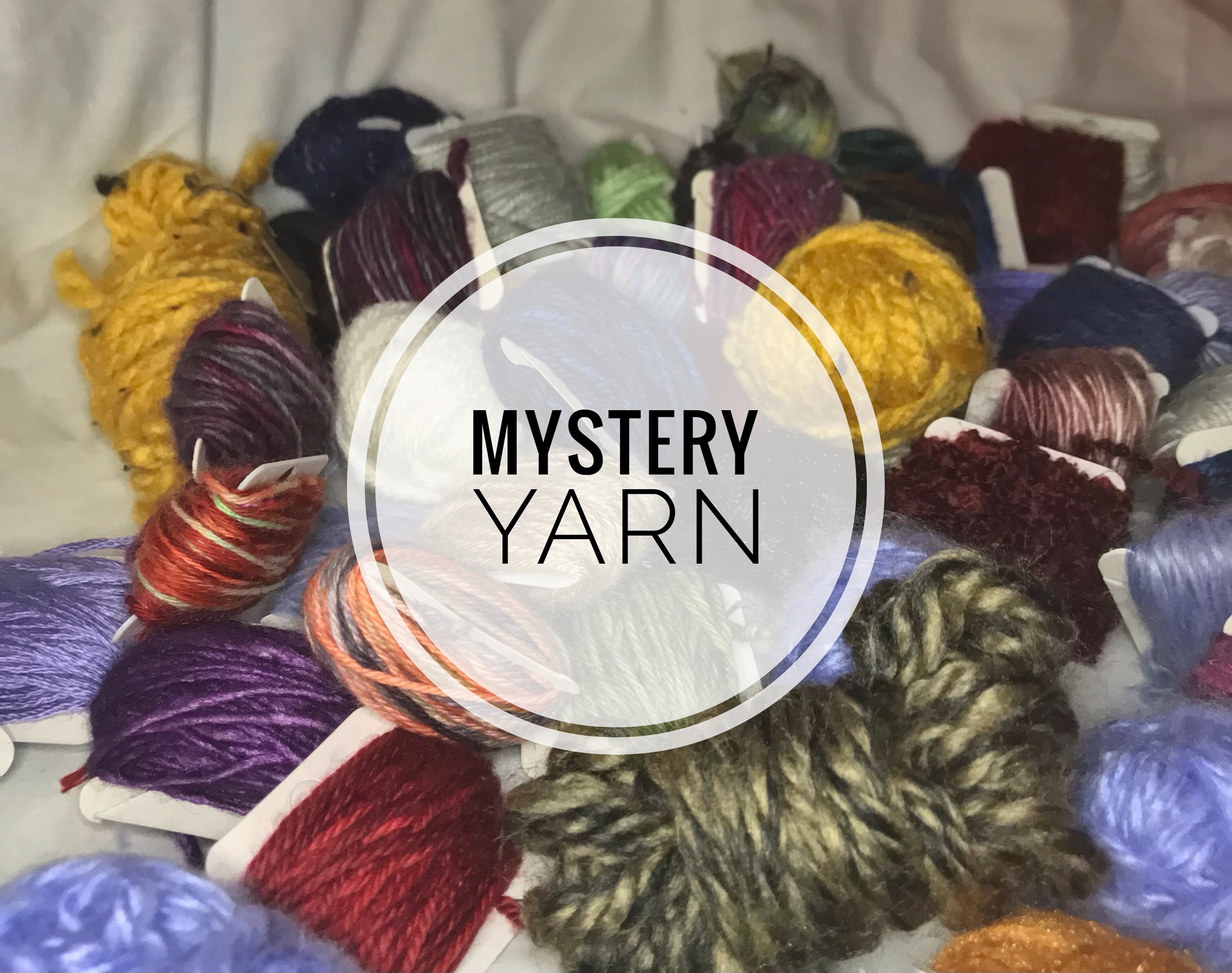 Mystery Yarn Grab Bag 10 minis Etsy