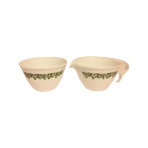 Corning Corelle Crazy Daisy Creamer & Sugar Bowl