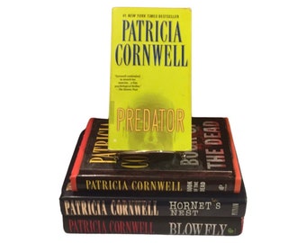 Patricia Cornwell / Bestseller Murder Mystery Novels / Set of (4) / Novelists / Books