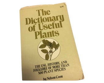 The Dictionary of Useful Plants Book / Flower and Plants / Books