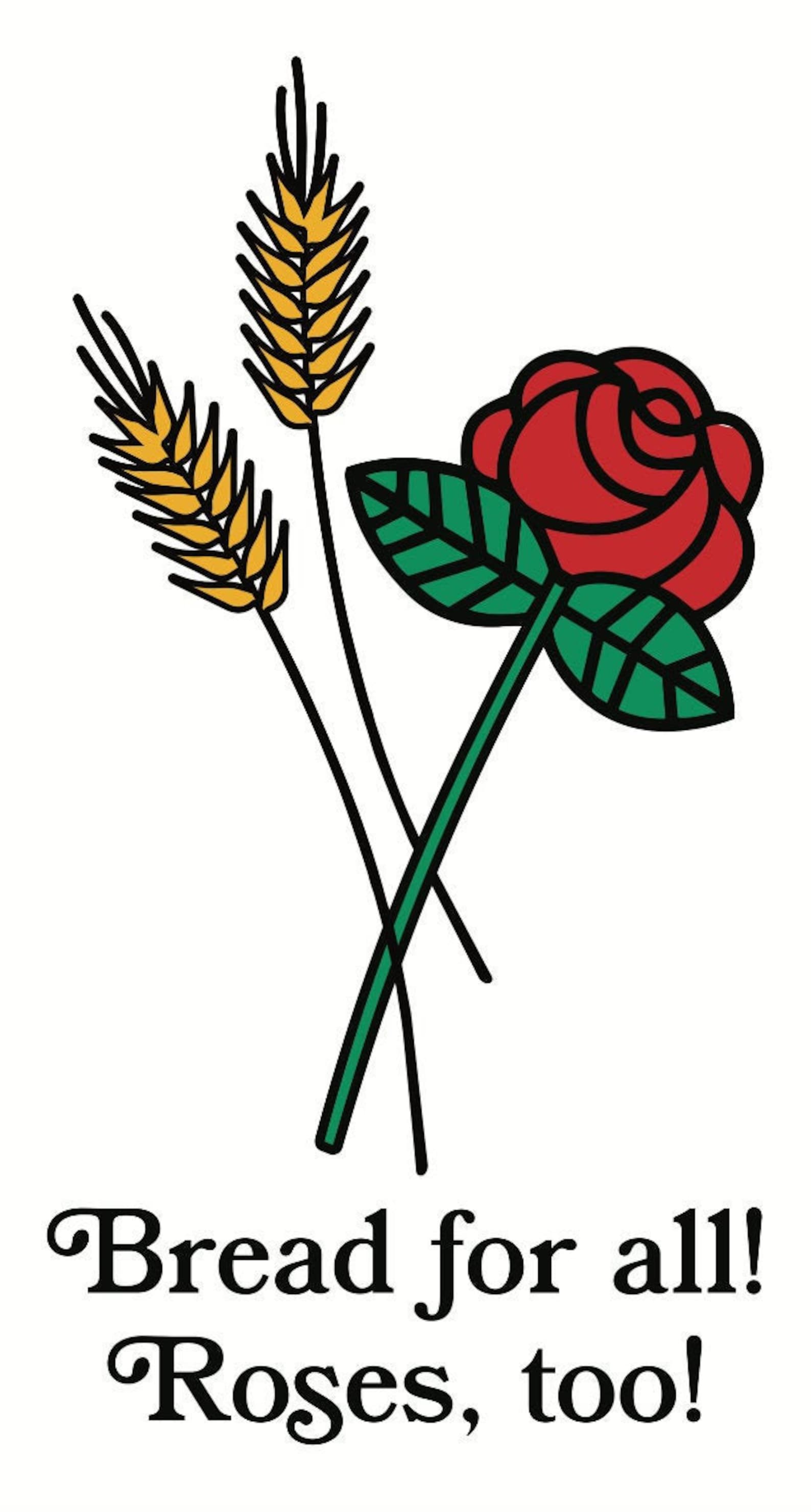 Bread and Roses. Etsy