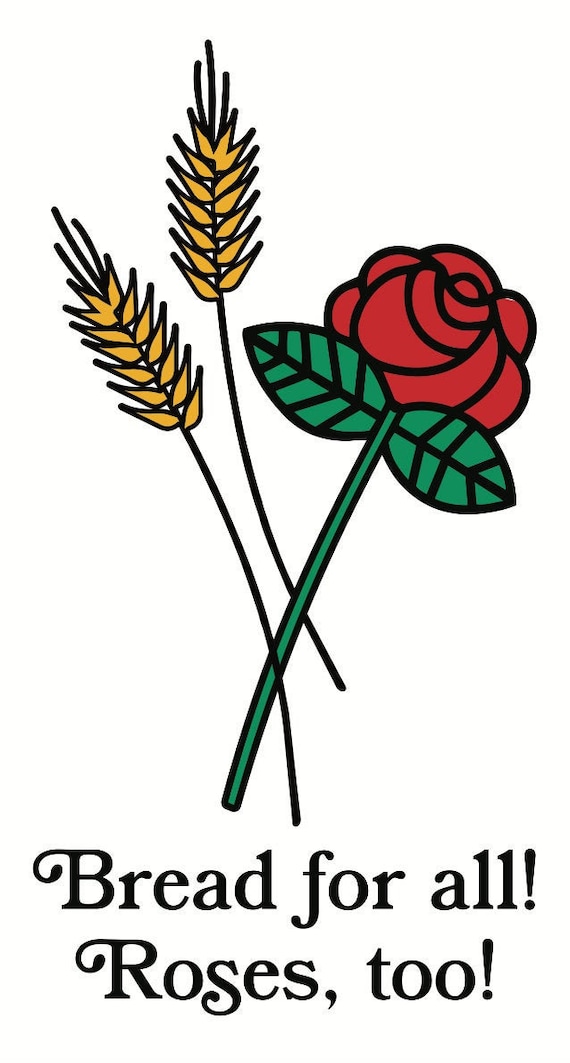 Bread and Roses. Etsy