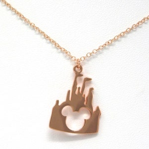 Cinderella castle necklace hot sale