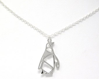Penguin Necklace - Etsy
