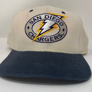 Vintage San Diego CHARGERS New Era Snapback Hat Cap Made in USA