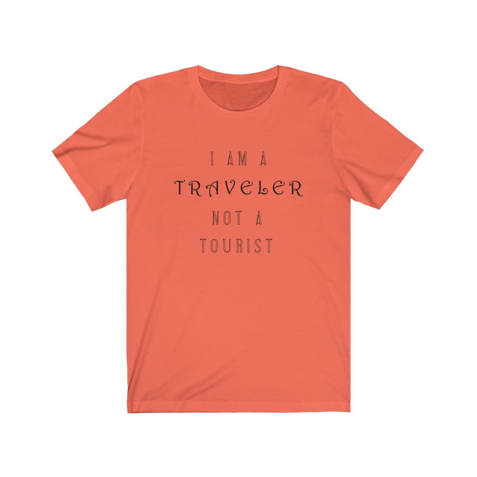 I Am A Traveler Travel TeeTravel Tee Shirt 100% Cotton Tee | Etsy