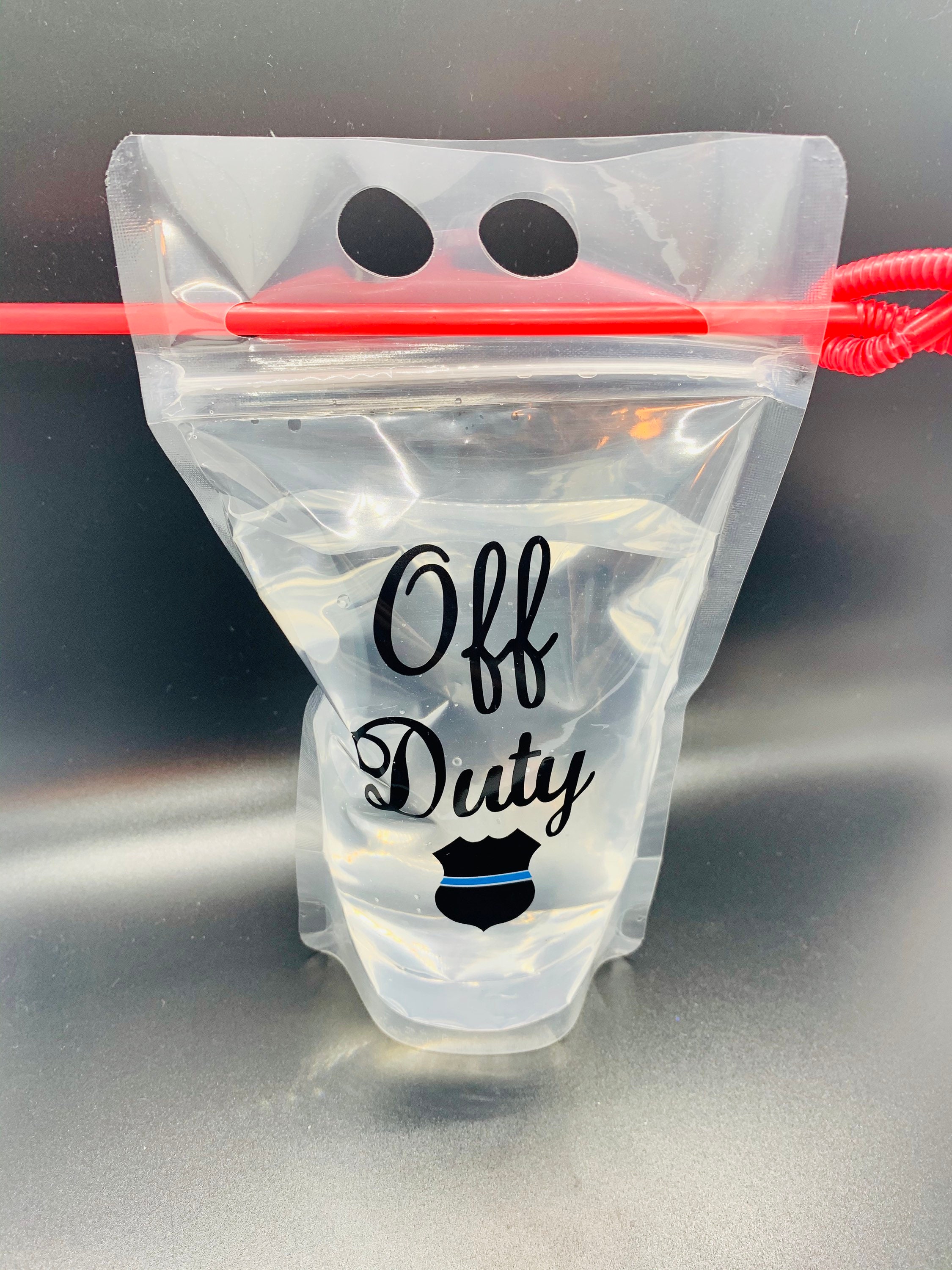 Adult Drink Pouches with Straw Etsy