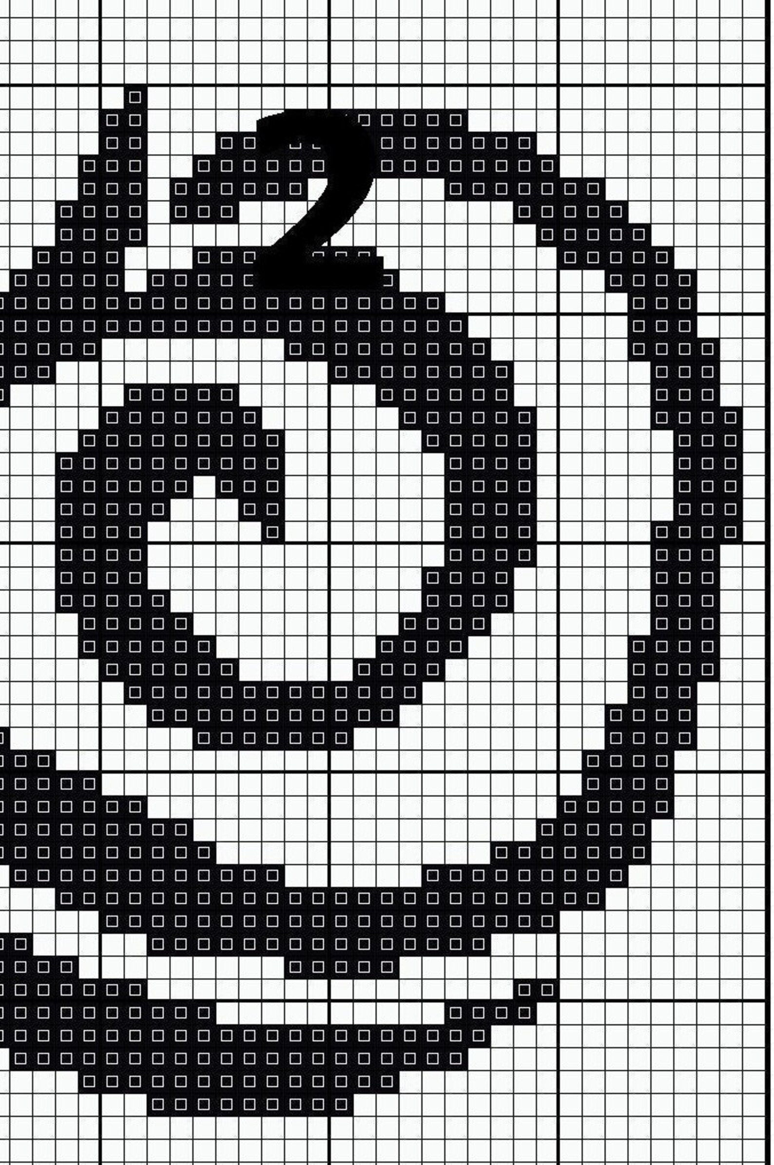 Monogram C Cross Stitch Pattern Initial C Letter cross Etsy