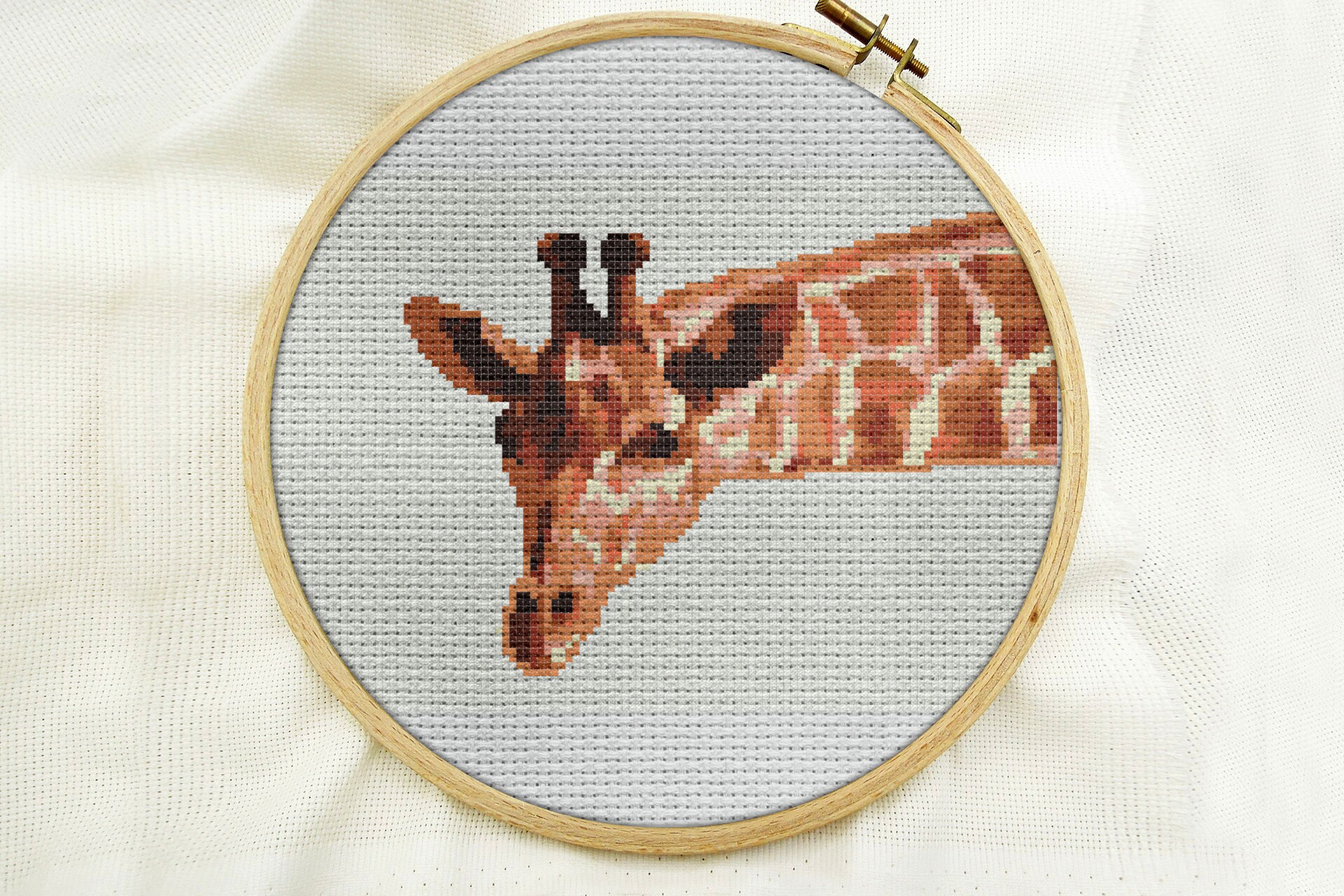 Giraffe Cross Stitch Pattern PDF Giraffe Embroidery PDF Etsy