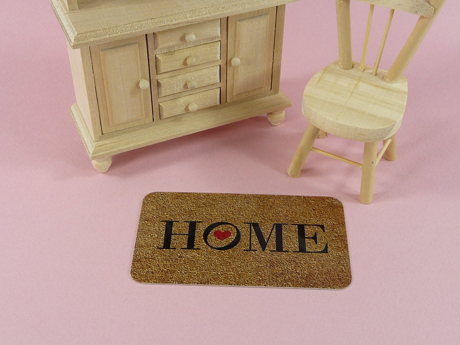 Dollhouse Miniature DOOR MAT Home Miniature Doll House Decor Etsy