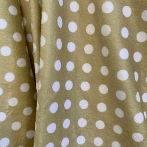 Alice PRINTED-2 Tela suave de piel sintética Minky para decoración del hogar, disfraces, almohadas, ropa de cama, mantas, manualidades