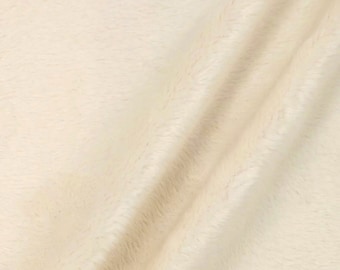 Lara IVOOR Effen gladde nertsstof voor quilten, dekens, baby- en huisdieraccessoires, kussens, plaids, kleding, knuffels, kostuum, ambachten