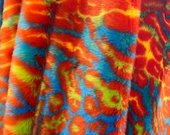 Melodie PATCHES 40 ruige zachte namaakbontstof voor woondecoratie, kostuums, kussens, beddengoed, plaids, ambachten