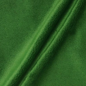 Lara FOREST GREEN Solid Smooth Minky Fabric for Quilting, Blankets, Baby & Pet Accessories, Throws, Clothes, Stuffed Toys, Costume, Crafts
