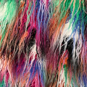 Melodie PATCHES 23 Shaggy Soft Faux Fur Fabric for Home Decor, Costumes, Pillows, Beddings, Throws, Crafts