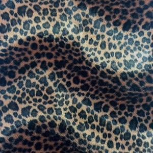 7 Colors Naomi CHEETAH Print Soft Velboa Faux Fur Fabric for Upholstery ...