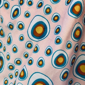 Alice PRINTED-14 Tela suave de piel sintética Minky para decoración del hogar, disfraces, almohadas, ropa de cama, mantas, manualidades