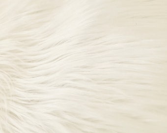 Anika IVOOR zachte 4" lange stapel namaakbontstof voor fursuit, cosplaykostuum, fotorekwisiet, trim, kussen gooien, ambachten - 50050