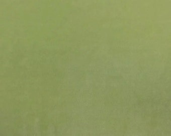 Lara SAGE effen gladde nertsstof voor quilten, dekens, baby- en huisdieraccessoires, plaids, kleding, knuffels, kostuum, ambachten