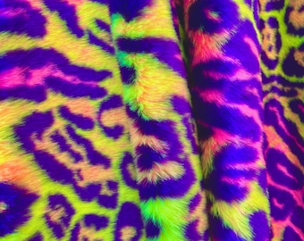 Melodie PATCHES 31 Shaggy Soft Faux Fur Fabric for Home Decor, Costumes, Pillows, Beddings, Throws, Crafts