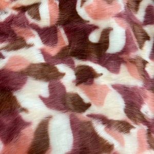 Melodie PATCHES 29 Shaggy Soft Faux Fur Fabric for Home Decor, Costumes, Pillows, Beddings, Throws, Crafts