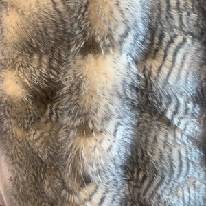Ellie BEIGE Feather Shaggy Soft Faux Fur Fabric for Fursuit, Cosplay Costume, Photo Prop, Trim, Throw Pillow, Crafts