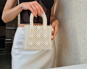 Personalized clutch, Woven bag, Cute pouch bag, Luxury bag, Hobo bag, Womens handbag, Evenings clutch, Designer bag, Clear purse