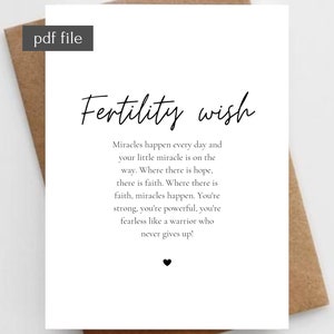Fertiliry, Este soy yo intentándolo, Hechizo de fertilidad, Regalos de intertilidad, FIV