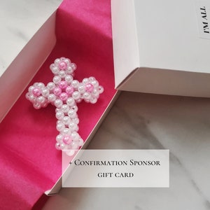 Propuesta de padrino, Regalos de padrino de confirmación mujeres, Regalo de primera comunión, Niño invitación de bautismo, Regalos de confirmación niña católica
