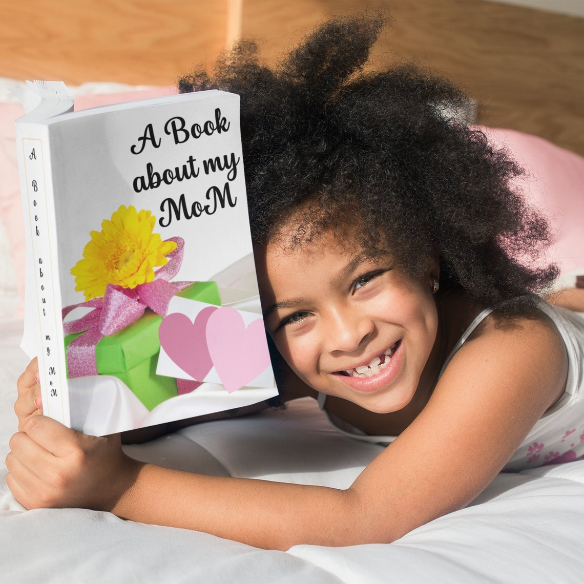 A Book about my Mom Fill in the blank paperback with prompts | Etsy
