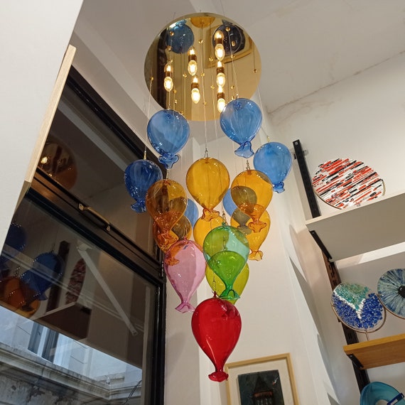Colorful on sale chandelier lighting