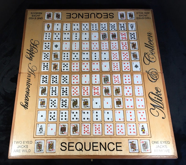 free printable sequence board game free printable sequence board game
