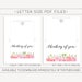 Thinking of You Printable Card / Instant Download PDF / Card Template ...