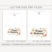 Happy Birthday Printable Card and Envelope / Instant Download PDF ...