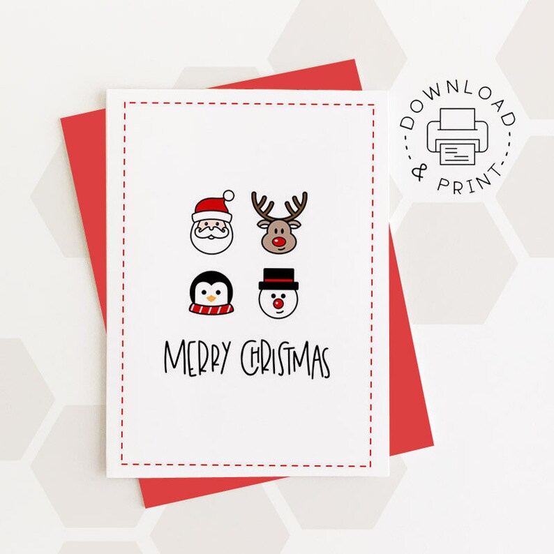 Merry Christmas Printable Card - Il 794xN.4289960064 Hlzb