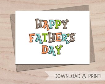 Happy Mother's Day Printable Card / Instant Download PDF / - Etsy